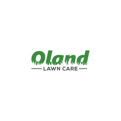 Lawn care logo design, lawn mower services, Landscapes and Yard Maintenance service