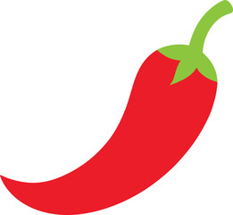 Red chilli vector icon