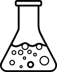 Chemical Flask Lab Icon
