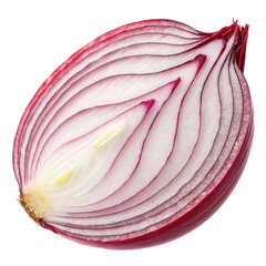 red onion slice transparant background	