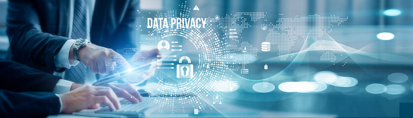 Business colleagues and analysis Data Privacy ensure confidentiality, protect sensitive information, comply with regulations, prevent data breaches, and build customer trust.