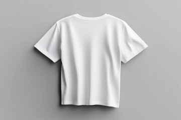 Blank White TShirt Mockup.