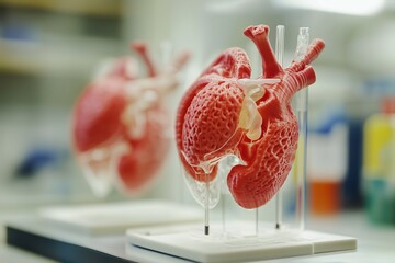 Scientists make artificial organs with 3D printing.