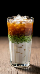 Indonesian Cendol Dessert A Refreshing Food Delight with Coconut Milk and Palm Sugar