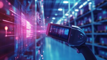 Warehouse inventory management system. Data streams