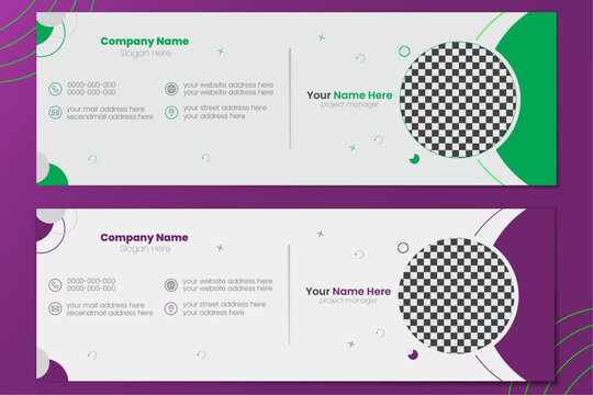 Clean and Editable Email Signature Design