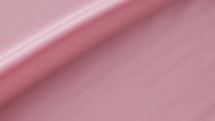 Elegant Pink Silk Fabric Waving in Slow Motion, Abstract Smooth Cloth Texture - Powered by Adobe