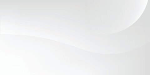 White abstract wave background. Fluid shapes composition. Creative illustration for poster, web, landing, page, cover, EPS 10