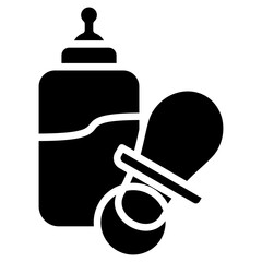 Baby Milk glyph icon