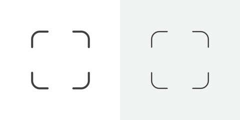 Expand icon Line graphics illustration