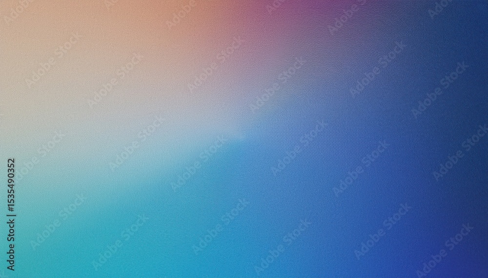 Wall mural smooth pastel to vibrant blue gradient background with subtle canvas texture, ideal for minimalist w