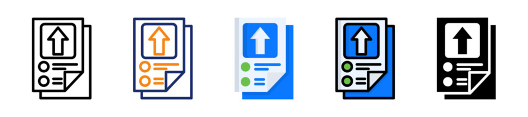 Submit Multiple Style Icon