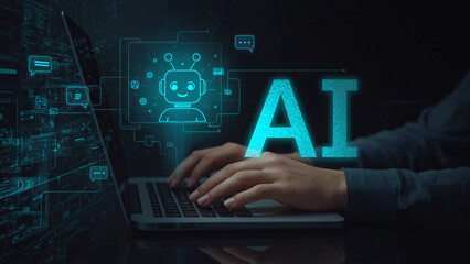 man using tablet with social network concept