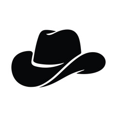 Cowboy Hat Silhouette Vector