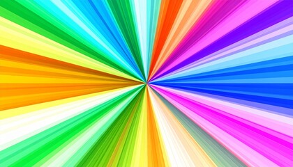 Cover template with vibrant perspective geometric prism shapes