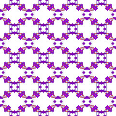 seamless pattern with floral elements