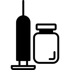 Injection mixed icon
