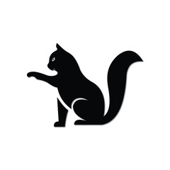 black cat silhouette