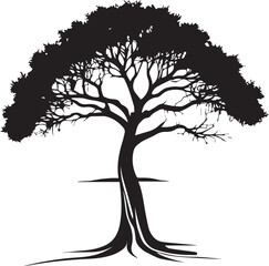  Tree silhouette Vector | Minimalist & Trendy Tree Silhouette Design | Unique & Stylish Tree Artwork for Vector design