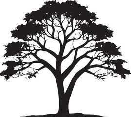  Tree silhouette Vector | Minimalist & Trendy Tree Silhouette Design | Unique & Stylish Tree Artwork for Vector design