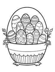 Fototapeta premium hand drawn coloring pages