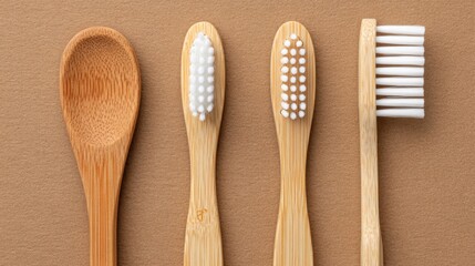 Handmade eco toothbrushes and utensils save the world with recycled wood sustainable crafting ideas