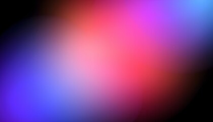 Obraz premium Abstract vibrant color gradient, blending pink, purple, blue, and red hues.