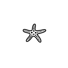 Obraz premium starfish on white