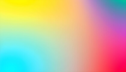 Obraz premium Abstract vibrant color gradient background with soft transitions between hues.