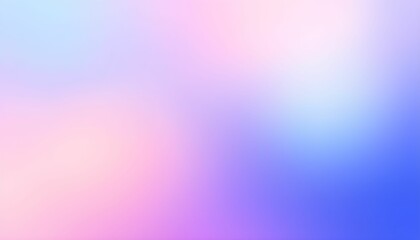 Fototapeta premium Soft, blurred background with a gradient of pastel colors, including pink, purple, and blue.
