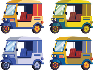 Bajaj Transportation Vector Icon