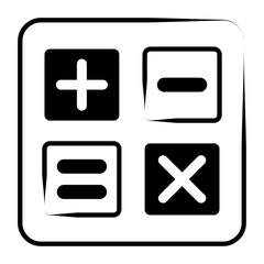 Fototapeta premium User Interface Glyph Icons