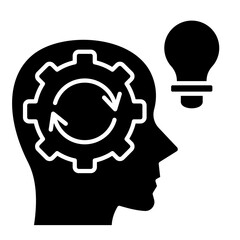 Initiative  Icon Element For Design	