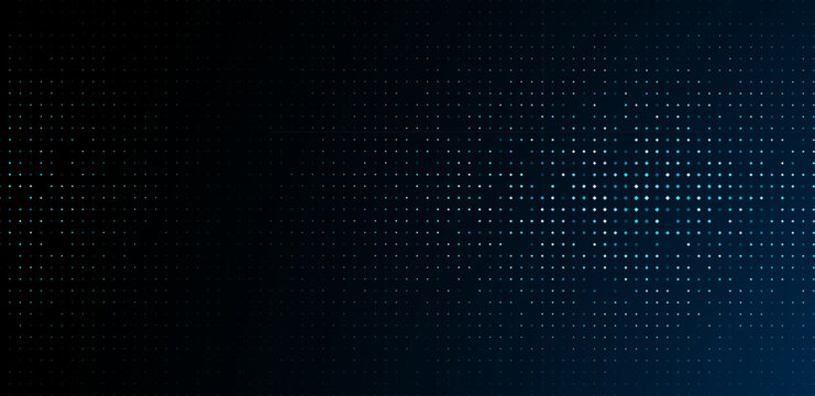 Futuristic digital overlay pattern vector