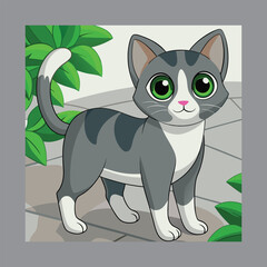 
Pet care social media template post design and Cat Day Socials Media