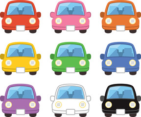 可愛い車のイラスト