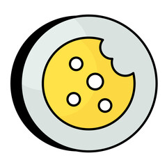 Web Colored Outline Icons