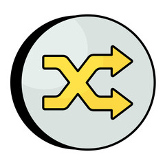 Fototapeta premium Web Colored Outline Icons