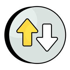 Web Colored Outline Icons