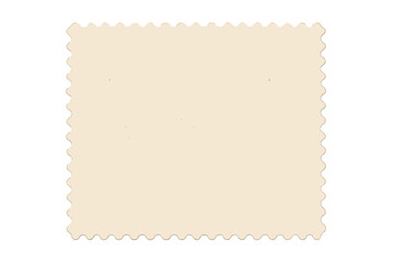 Fototapeta premium Blank vintage postcard ready for personal message or artistic expression from a nostalgic era