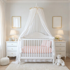 baby bedroom in a bedroom