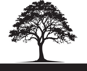  Tree silhouette Vector | Minimalist & Trendy Tree Silhouette Design | Unique & Stylish Tree Artwork for Vector design