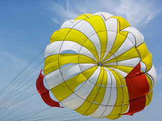 Fototapeta premium Colorful parachute