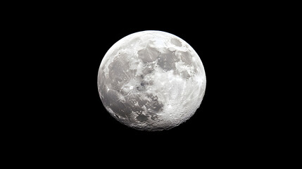 Fototapeta premium close up of a full moon