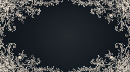 Ornate decorative border