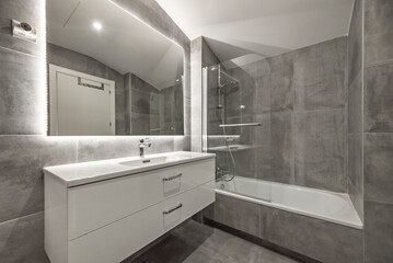 Lighting is an essential component for creating the desired atmosphere in the bathroom