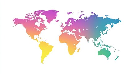 Colorful world map (2)