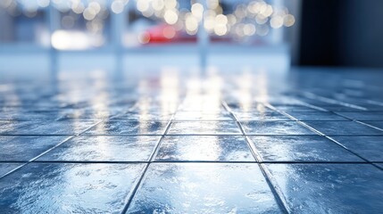 City floor tiles