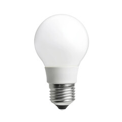 white LED light bulb with standard screw base, ideal for home lighting. This energy efficient bulb provides bright illumination and is perfect for various fixtures
