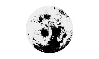 moon vector, moon eps, moon design, globe design, planet design, globe space design
